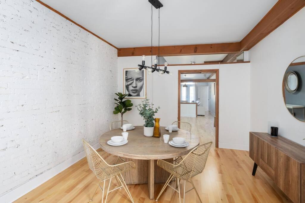 Ferienwohnung Chic Mile-End 3Br Getaway - Free Parking, Sleeps 8 Montréal Exterior foto